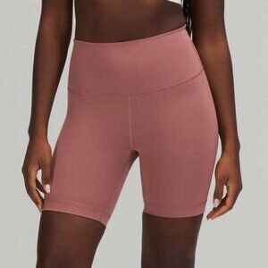 Lululemon Wunder Train High-Rise Bike Shorts 6"